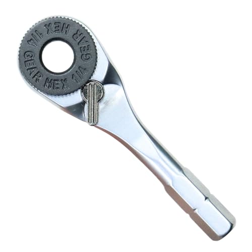 Mini Ratchet, Sturdy Metal Construction, 6.35cm, Ratchet