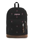 JanSport Right Pack Expressions Backpack - School, Travel, Work, or Laptop Bookbag, Embroidered Roses