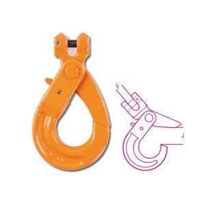 Crochet de levage 8058R 3,15 tonnes self-locking clevis pour chaîne