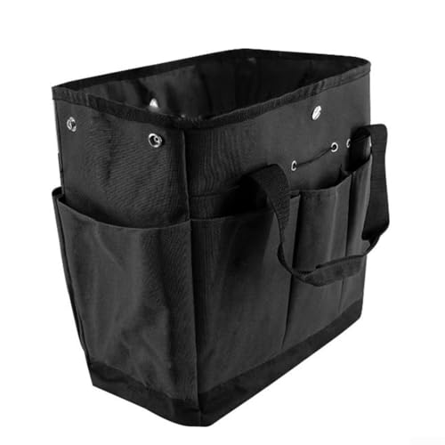 Borsa impermeabile da giardinaggio con tasche multiple e panno Oxford per una conservazione efficiente degli attrezzi (verde)