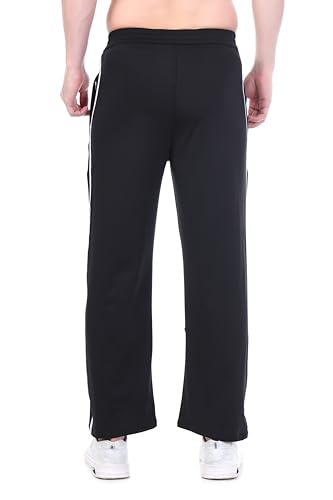 Image of BLUE STAR SHARK Men's Slim Fit Track Pants - Joggers for Running, Gym, Sports, and Casual Wear | Multipurpose Activewear Lower for Men & Boys | Stylish Summer Trousers & Night Pants