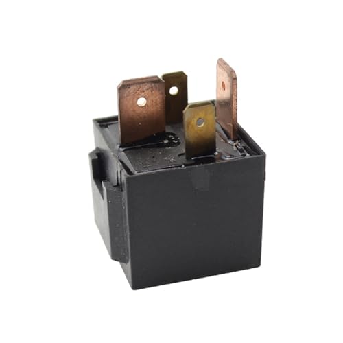Relé automotriz de 24V 4 pines 80A con terminales de latón para camión y autobús
