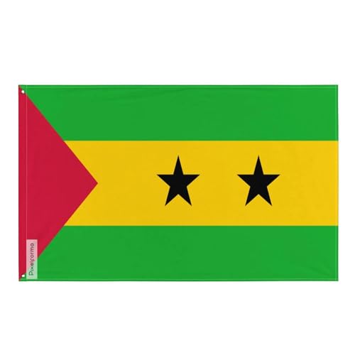 Drapeau de Sao Tomé-et-Principe pour vos événements et décorations extérieurs