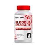 (1 Pack) CoreSpark Blood Balance Plus Capsules – Advanced All Natural Core Spark Supplement for Overall Health & Body Wellness – Premium CoreSpark Pills Support Reviews (60 Capsules)