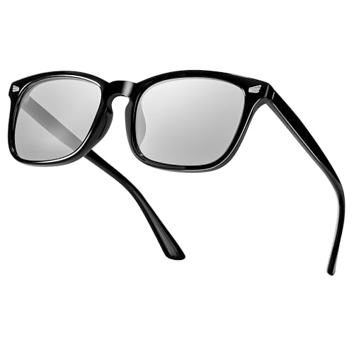 Classic Square Light Tinted Driving Glasses for Women Men Anti Glare Polarized...