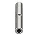 Baomain 75pcs Copper Metal Uninsulated Wire Ferrule Cable Crimp Terminals Butt Connector 10-12 AWG (4.0-6.0 mm2) / 14-16 AWG (1.5-2.5 mm2) / 18-22 AWG (0.5-1.0 mm2),Each Size 25 PCS