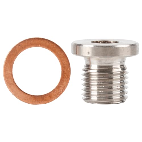 BOROCO Sonda lambda M12 1,25 mm tlen O2 sonda lambda zaślepka zaślepka Bang Motocykl Samochód Akcesoria