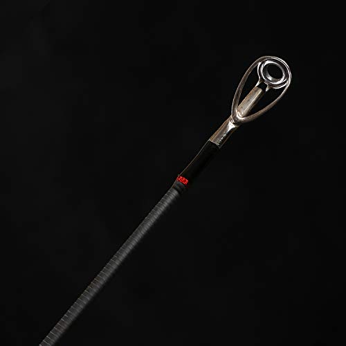 Lurera Catfish Casting Rod 2 Pieces Portable 7’ Heavy Catfishing Rod #TOP6