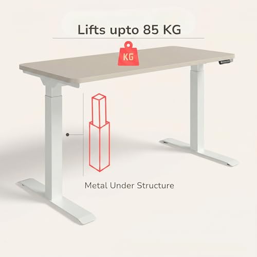 Image of Interio by Godrej Stance Dual Motor Height Adjustable Work Desk