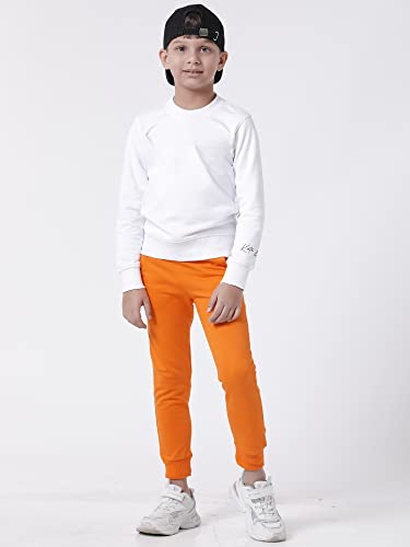 Image of KYDA Kids Unisex Kids Mid Rise 100% Cotton Track Pant - Regular Fit | Pack of 1