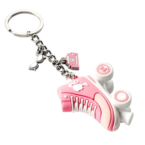 Barbie Roller Skate Keyring by The Carat Shop, Pink, One