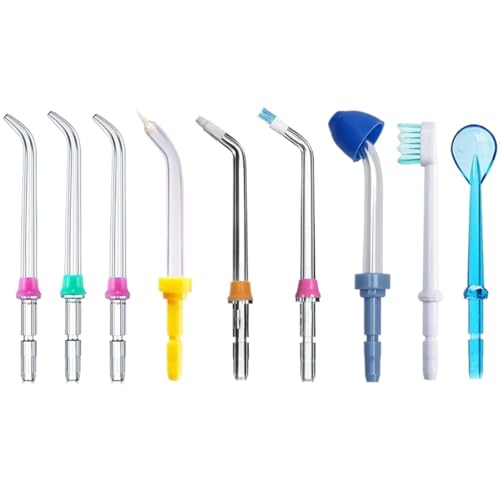 Embouts pour hydropulseur Waterpulse V660 V700, pack de 9 canules pour éliminer la plaque