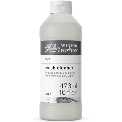 Winsor & Newton Brush Cleaner & Restorer, 16.0-oz Bottle Cover