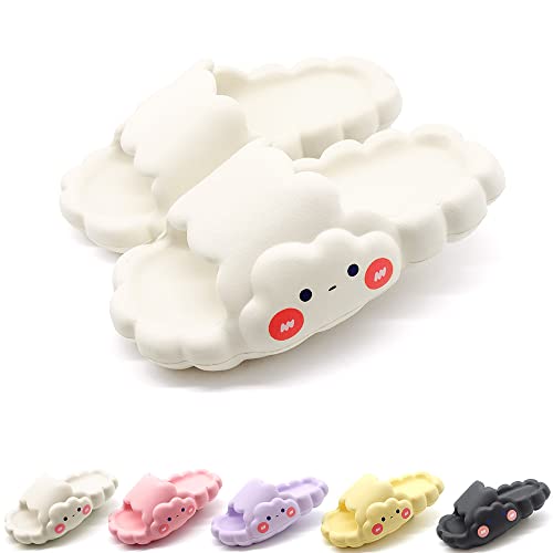 EVA Cloud Sandals and Slippers for Women and Men Indoor & Outdoor Thick Platform Summer Beach Non-Slip Quick Drying Shower Slides Bathroom Massage Friendly Casual Slippers