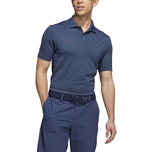 adidas Golf Men's Standard GO-to SMLS Polo, Crew Navy, M