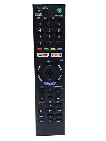 Image of Compatible with Sony Bravia TV Remote Control RM-L1370 Model Fit for Smart LCD LED UHD OLED QLED 4K Android Televison Non Voice Command with Streaming Apps Replacement Remotes All Sony TV's.