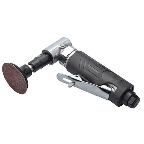 1/4 Inch Angle Air Die Grinder With 4 Pcs 2" Roll Lock Sanding Discs #TOP5