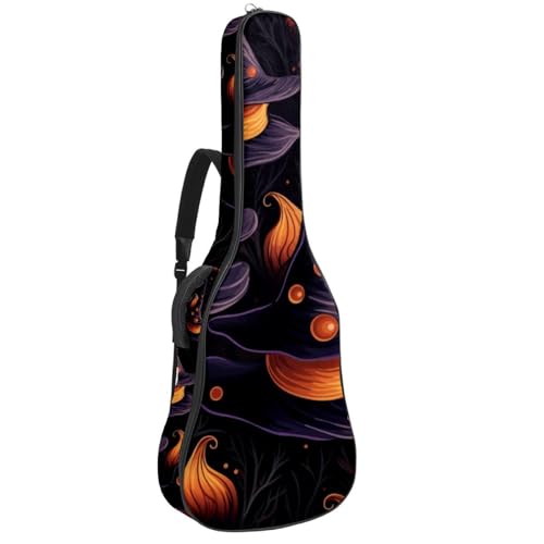 Housse de transport pour guitare électrique sur le trajet du studio avec motif Halloween original