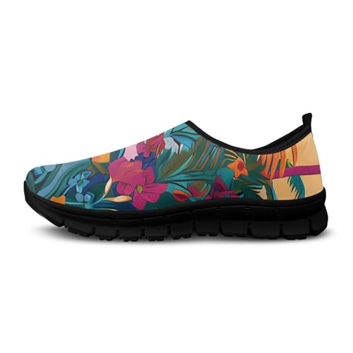 Image of Women's Loafers Slip On Slip Shoe Casual Walking Shoes Non Slip Work Shoes Mesh Athletic Sneakers