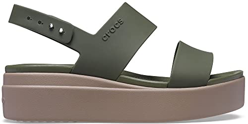 Image of Crocs Women's Brooklyn Low Wedge Sandals
