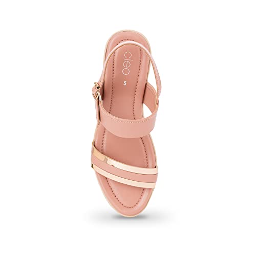 Image of Khadim's Cleo Block Heel Sandal for Women
