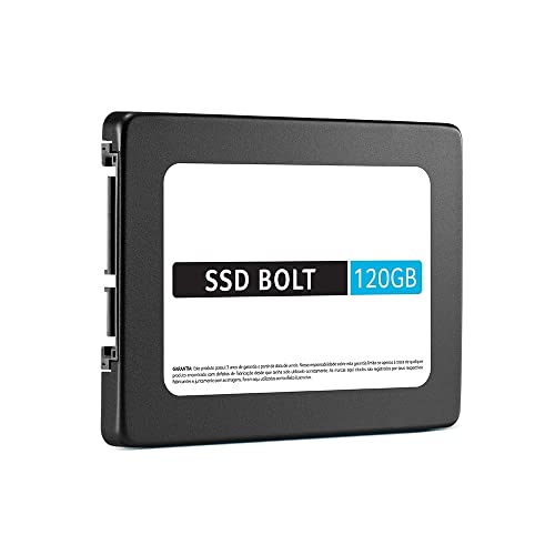 SSD Multilaser, 2.5 POL, SATA, 120GB, Bolt, Gravação até 400 MB/S - SS120