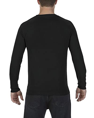 Comfort Colors Adult Long Sleeve Tee, Style 6014, Black, X-Large #TOP3