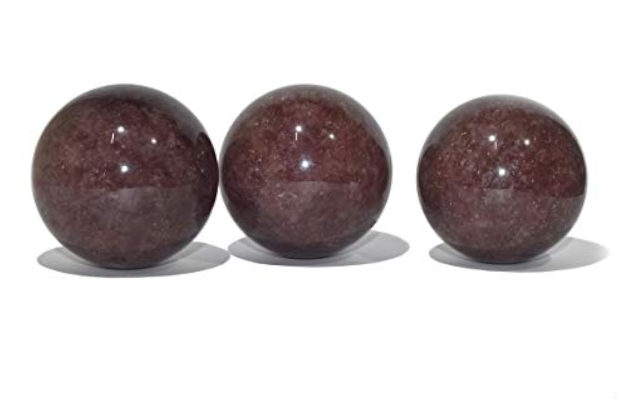 Strawberry Quartz Chakra Balancing Sphere, Natural Healing Crystal