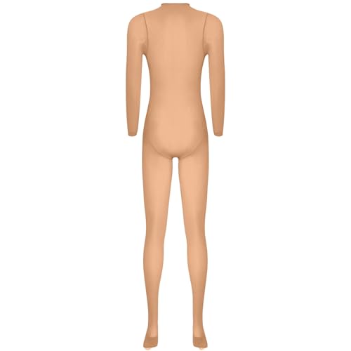 Progettato con scollo rotondo, maniche lunghe, body con piedini Lunghezza totale, elastico per adattarsi, Taglia unica si adatta alla maggior parte delle persone
