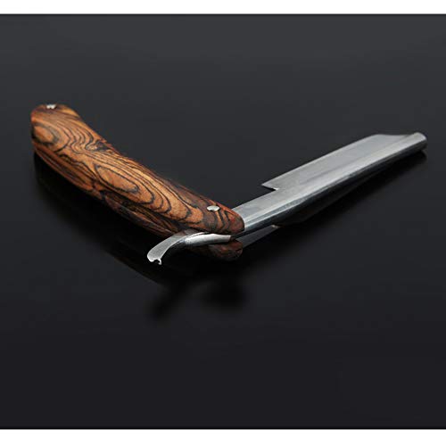 Straight Razor Rasiermesser set Herren Rasier Set mit Holzgriff im handgefertigten Lederetui - Geschenke für Männer - Exzellentes Echte Handarbeit - Image 7