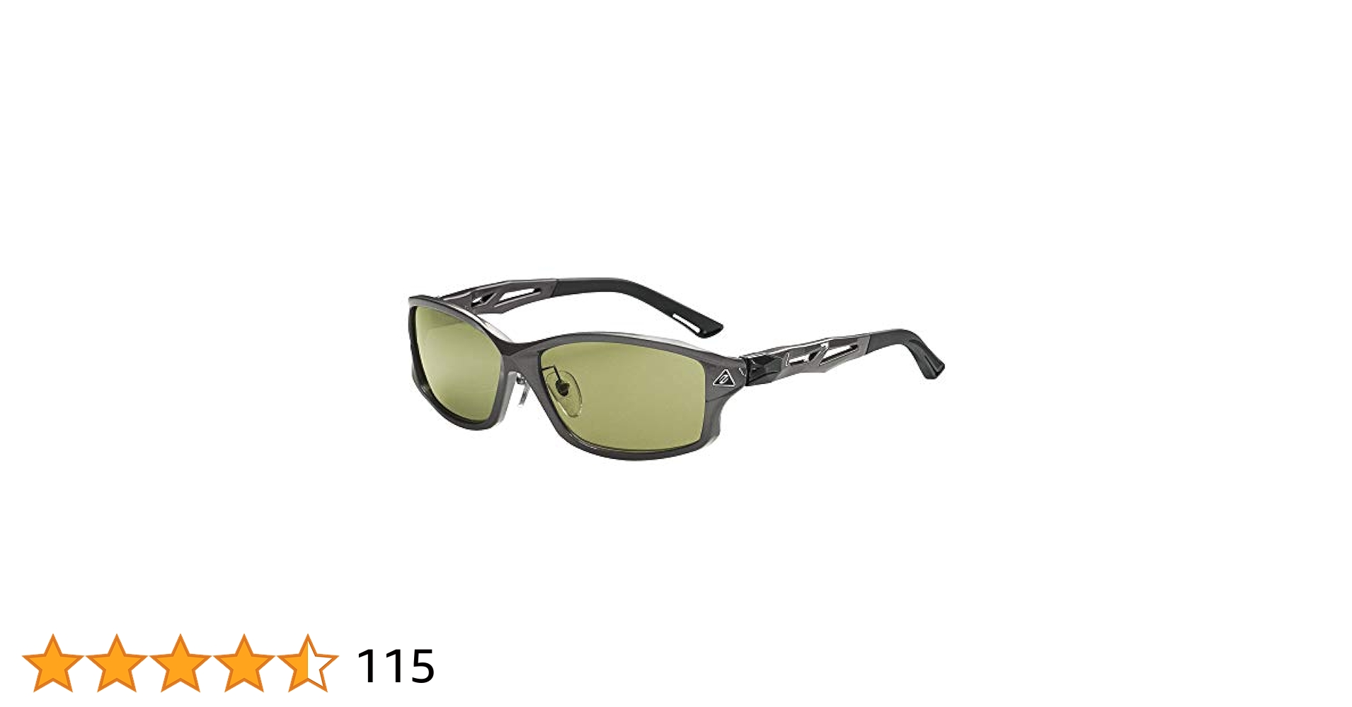 Zeque STELTH F-1920 Polarized Sunglasses, Matte Black