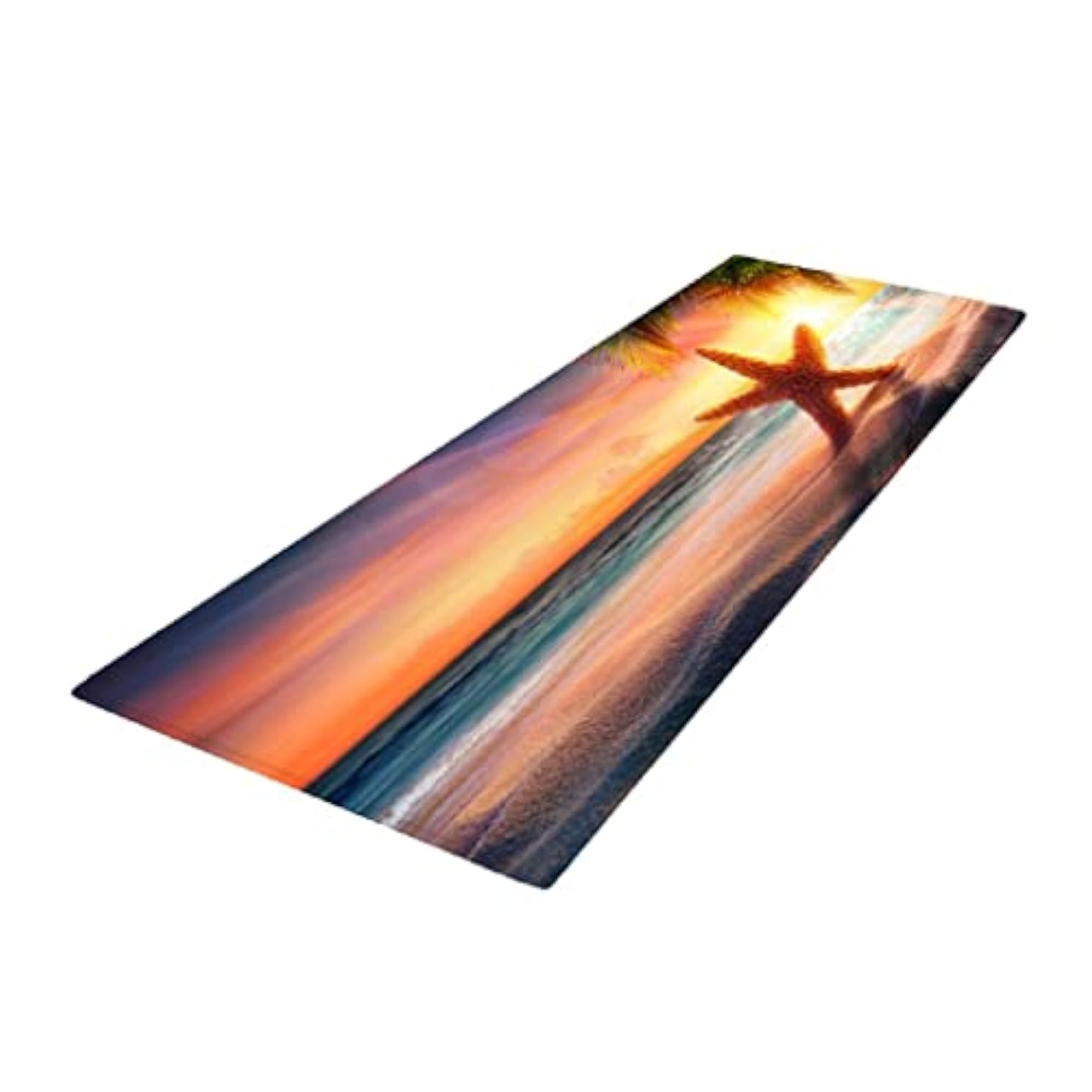 BNF® 3D Seaside Decorative Non-Slip Floor Mat Runner 40x120cm