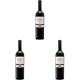 Les Jamelles Malbec Cépage Rare, IGP Pays d'Oc - Rotwein trocken Frankreich (1 x 0.75l) (Packung mit 3)