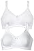 Produktbild Naturana 2er Pack Baumwoll Soft BH 5101= 90-C-Weiss 5144= 90-C-Weiss