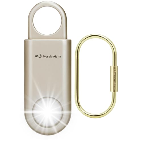 135dB Rechargeable Personal Alarm with Ultra Bright Flashlight