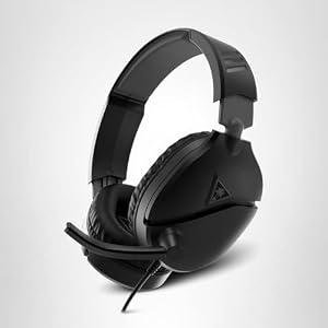 Turtle Beach Recon 70 Wired Multiplatform Gaming Headset for PS5, PC, Xbox | PlayStation, PS4, Xbox Series X|S, Xbox One, Mobile, Flip-to-Mute Mic, 40mm Speakers, Lightweight, Soft Earpads, Black