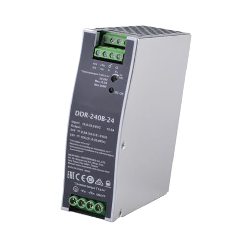 DDR-240B-24 24V 10A DC-DC Converter, Ultra Slim, 16.8-33.6VDC Input, Railway Applications2