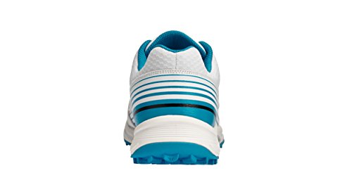 Cricket Shoe Footwear Rubber Tpr Sole Maestro All Rounder Lightweight Durable Performance Shoe Cricket Blue White Us Size (9) #TOP1
