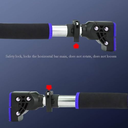 Barras de dominadas extensibles para entrenar la espalda en pasillos estrechos 4