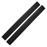 NaciZuo Herd Counter Gap Abdeckung Gasherd Spalt Gap Dichtungsofenspaltfüller Arbeitsplatte Schwarz 21 Zoll Spaltstreifen 2Stück Cooktops