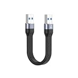 日本の中小企業 MSL FORCE FCPケーブル USB3.0 10Gbps PD充電 20V PDQC4 PPS 高出力充電 データ転送 Type-C fpc USB-A(オス) to USB-A(オス)