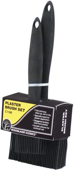 Woodland Scenics WC1186 Plaster Brush 1 Set