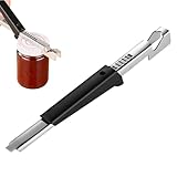 Manueller Dosenöffner | Verstellbarer Edelstahl-Küchenhelfer, Bierflaschenöffner, für Getränketheke, Wohnung, Picknickschrank, Radiergummi für CA