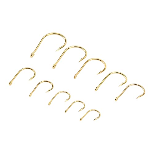 Gaeirt Karbonstahl-Angelhaken, Angelhaken-Set mit hoher Zähigkeit und Aufbewahrungsbox für Meerwasser – Bild 5