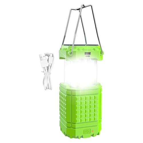 Lampe de camping USB pliable et baladeuse LED rechargeable pour extérieur