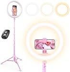 12'' Ring Light with 62'' Tripod-Pink