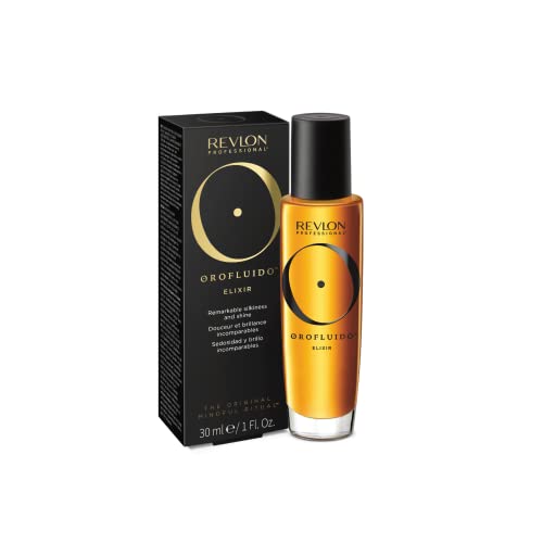 REVLON PROFESSIONAL OROFLUIDO PREZIOSO OLIO DI ARGAN ELIXIR, Trattamento Nutriente per Capelli con Olio di Argan Vegano, 30 ml
