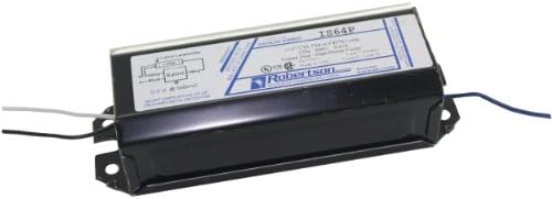 ROBERTSON 3M10067 IS64P /A 120Vac. 60Hz Magnetic Instant Start High Power Factor Fluorescent Ballast for 1 F72T8 F64T6 F42T6
