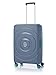 American Tourister Large Polypropylene (Pp) Amt Circurity 77Cm TSA Az.Gry 3 Point TSA Lock Hard 4 Spinner Wheels Carry-On Luggage Complete Lining and Contrast Components