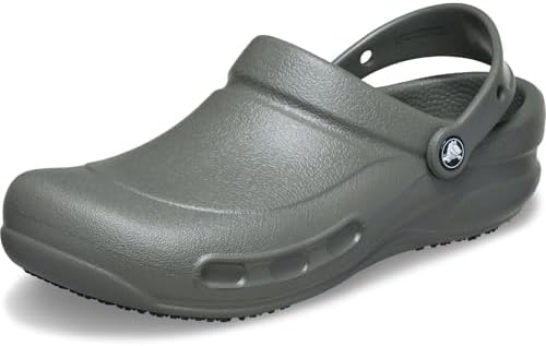 Crocs Unisex-Adult Bistro Work Clogs | Enclosed Toe | Slip Resist...